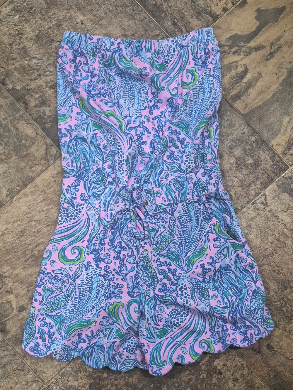 Lilly pulitzer romper in excellent condition Xxs